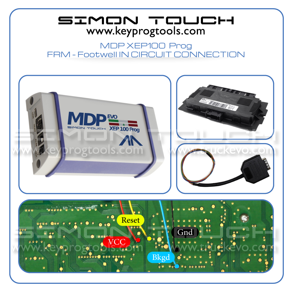 FRN-Fotwell-MDP-XEP100-IN-CIRCUIT-CONNECTION