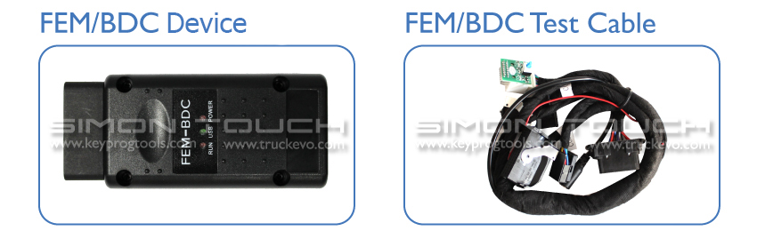 FEM BDC simon touch accesories