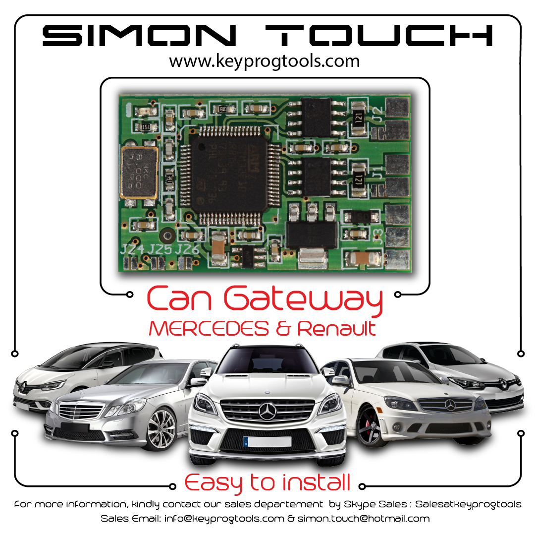 MERCEDES MB RENAULT CAN GATEWAY 