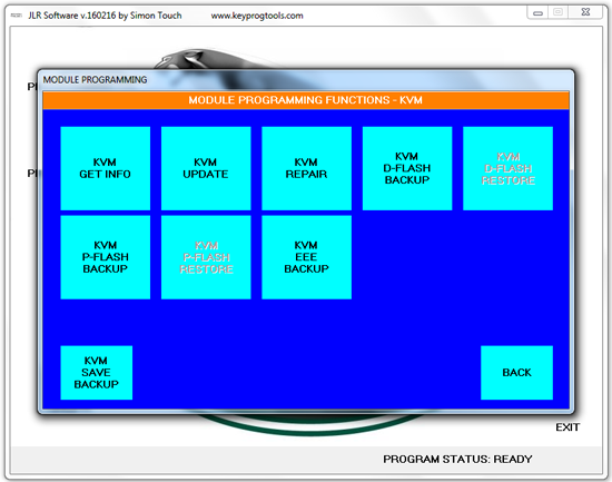 jaguar range land rover key programming device