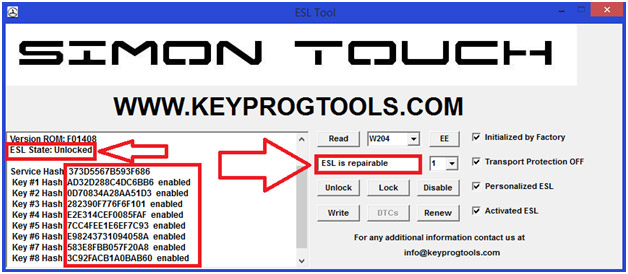 mercedes-esl-nec-tool