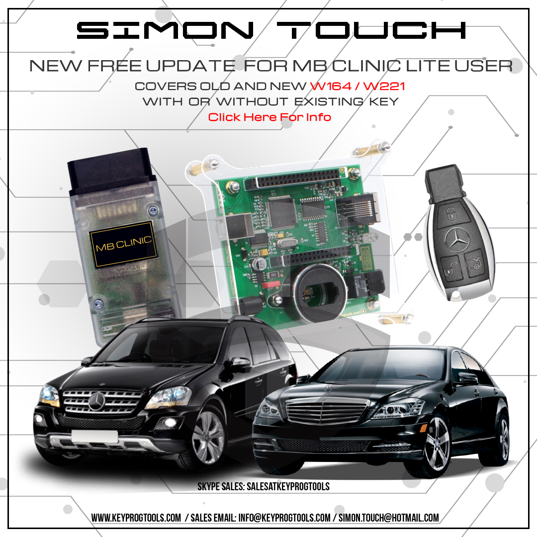 MB Mercedes Clinic ESL key programmer