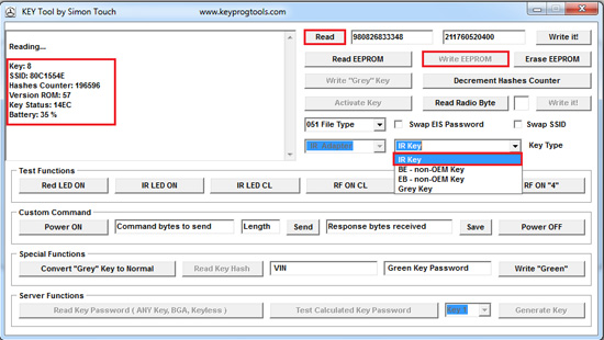 Mercedes-IR-key-programmer