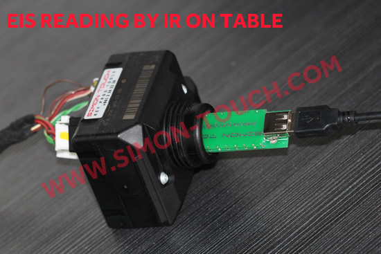 Mercedes IR EIS Key programming On-table