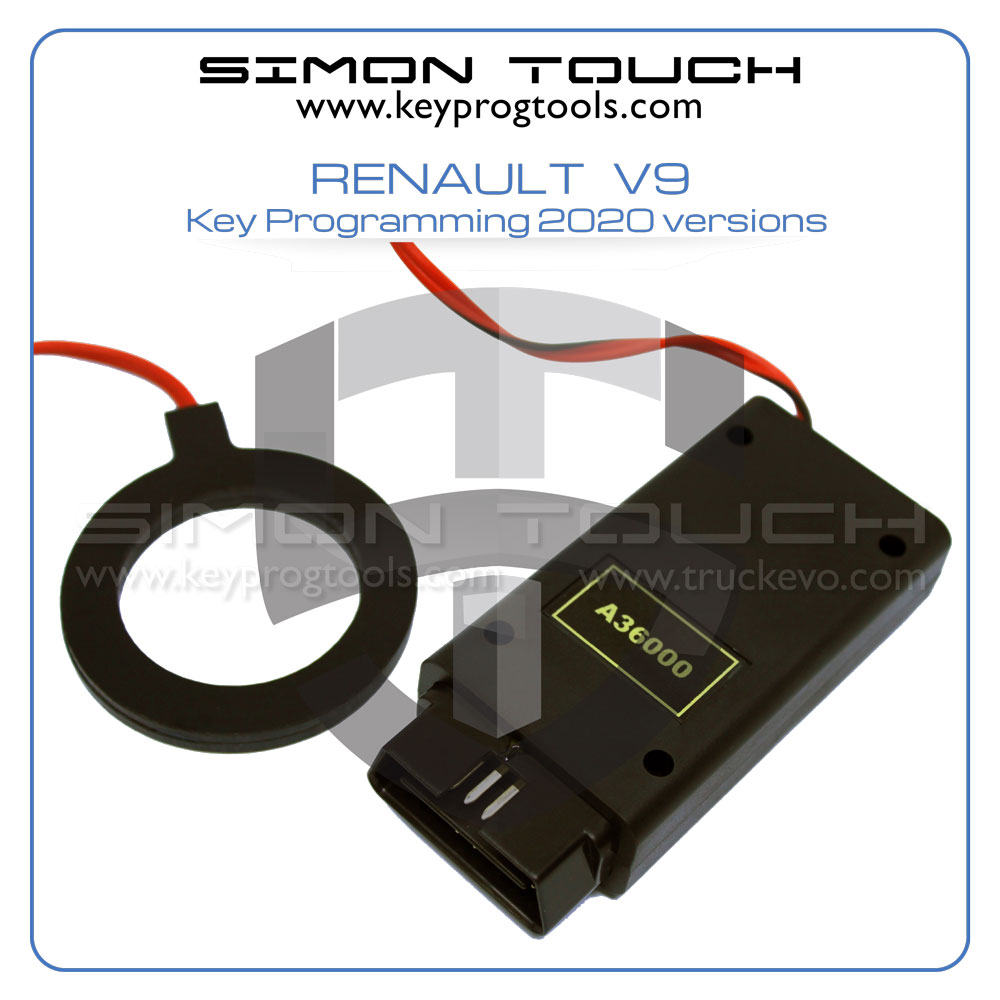 renault V9 key programming device