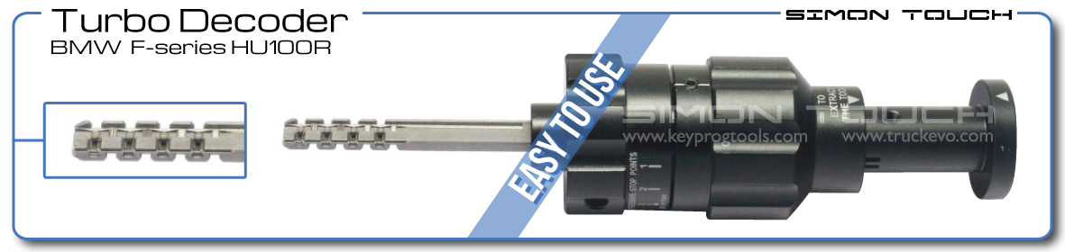 Turbo decoder BMW EF series HU100R simon touch keyprogtools