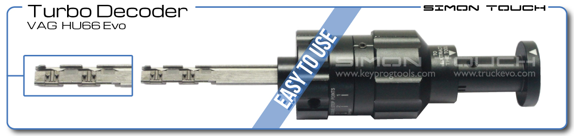 Turbo decoderVAG HU66 EVO simon touch keyprogtools
